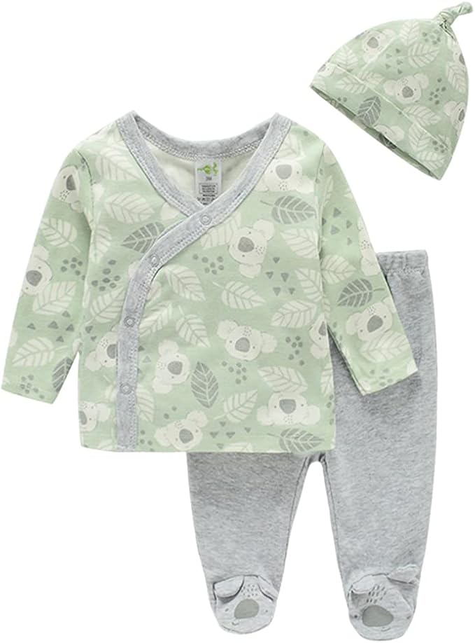 点击打开扩展视图ibtom castle中性新生儿婴儿男婴女孩早产衣服棉质长